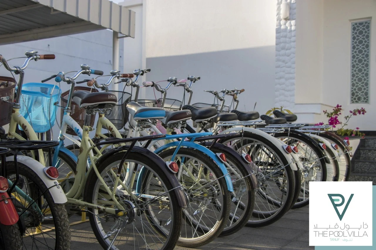 Rent bicycle The Pool Villa 